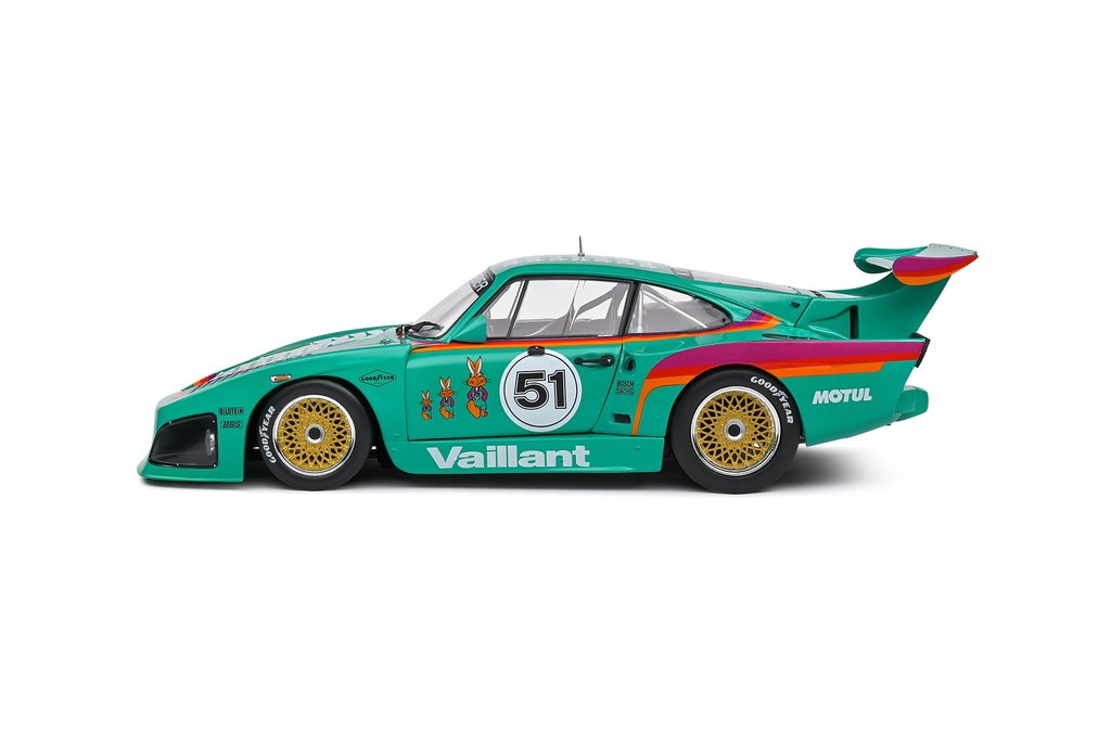 PORSCHE 935 K3 GREEN #51 VAILLANT 1977