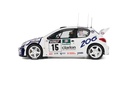 1:12 PEUGEOT 206 WRC WHITE TOUR DE CORSE 1999