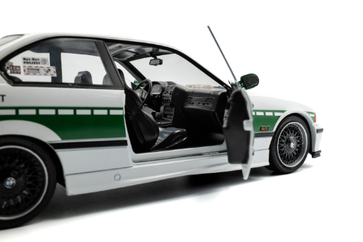 1:18 BMW E36 M3 COUPE SOLIDO WORKS DRIFT POLIZEI WHITE 1991