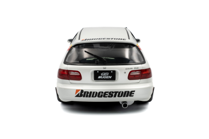 1:18 HONDA CIVIC (EG6) SOLIDO WORKS MUGEN RACING WHITE 1992