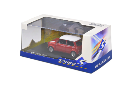 1:43 MINI COOPER SPORT NIGHTFIRE RED 1997