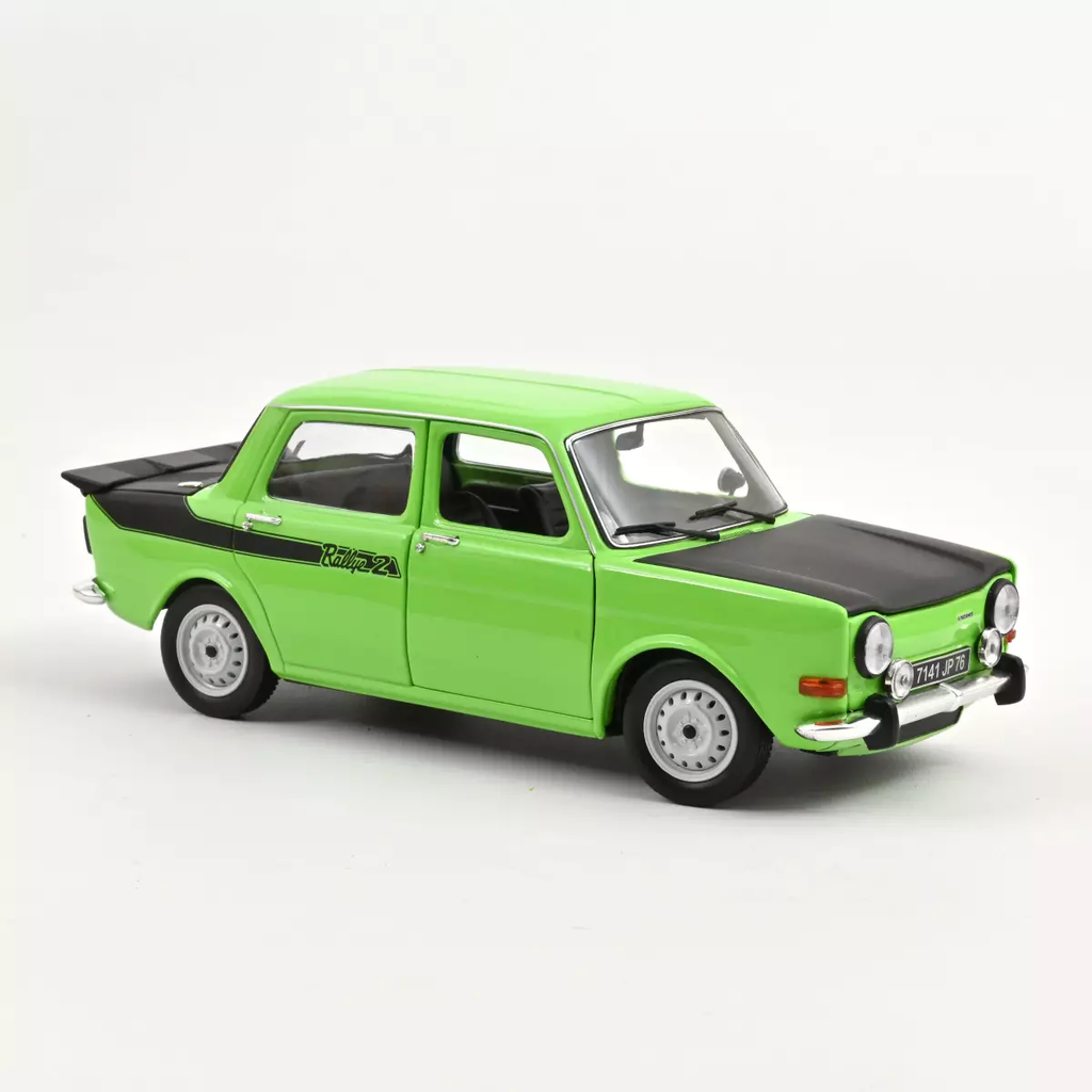 Simca 1000 Rallye 2 1976 Vert Racing 1/18