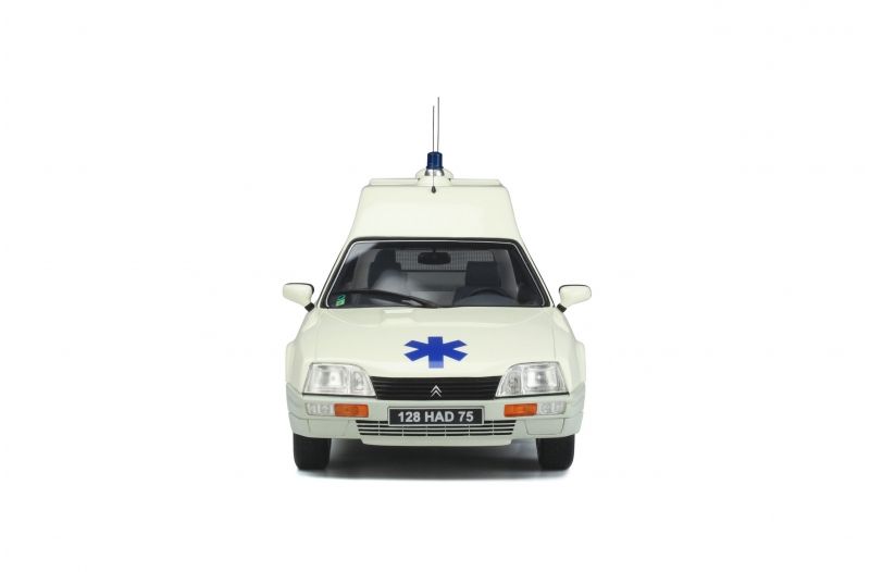 1:18 CITROËN CX BREAK AMBULANCE QUASAR HEULIEZ - 1987 EDICIÓN LIMITADA NUMERADA