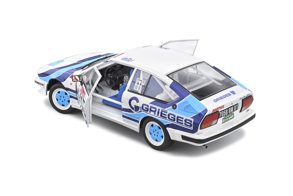 1:18 ALFA ROMEO GTV6 RALLYE DES GARRIGUES  #15 C.RIGOLLET/M.BATHELOT - 1986