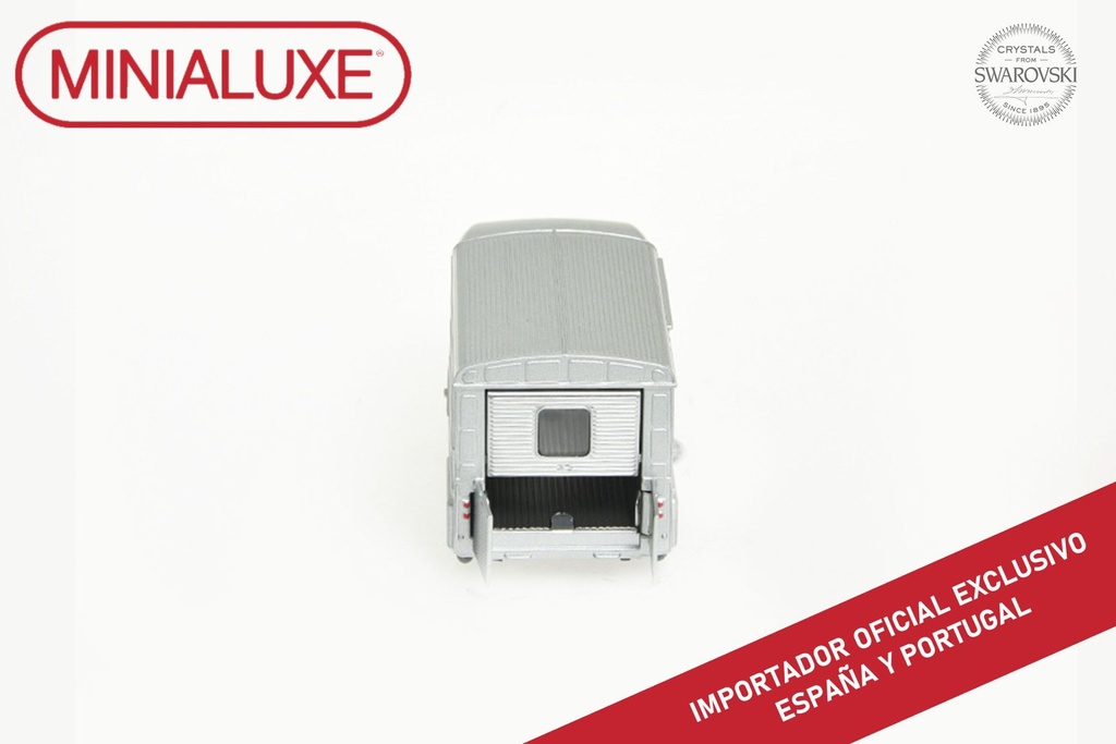 1:43 CITROËN TYPE H TOLE 1200 KG CON SWAROVSKI® - EDICIÓN LIMITADA NUMERADA - MINIALUXE