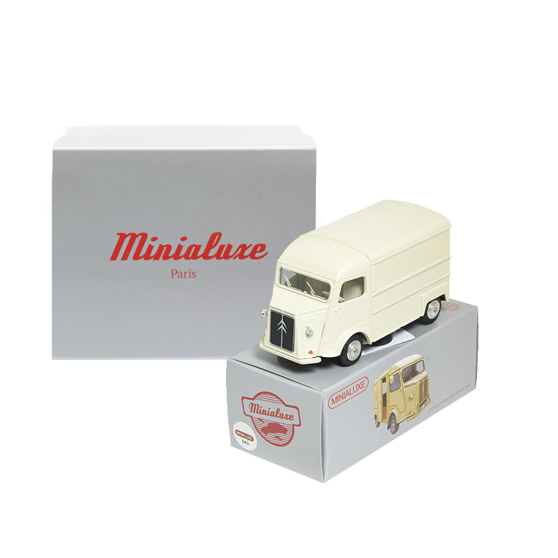 1:43 CITROËN TYPE H TÔLÉ 1200 KG CON SWAROVSKI® - EDICIÓN LIMITADA NUMERADA - MINIALUXE