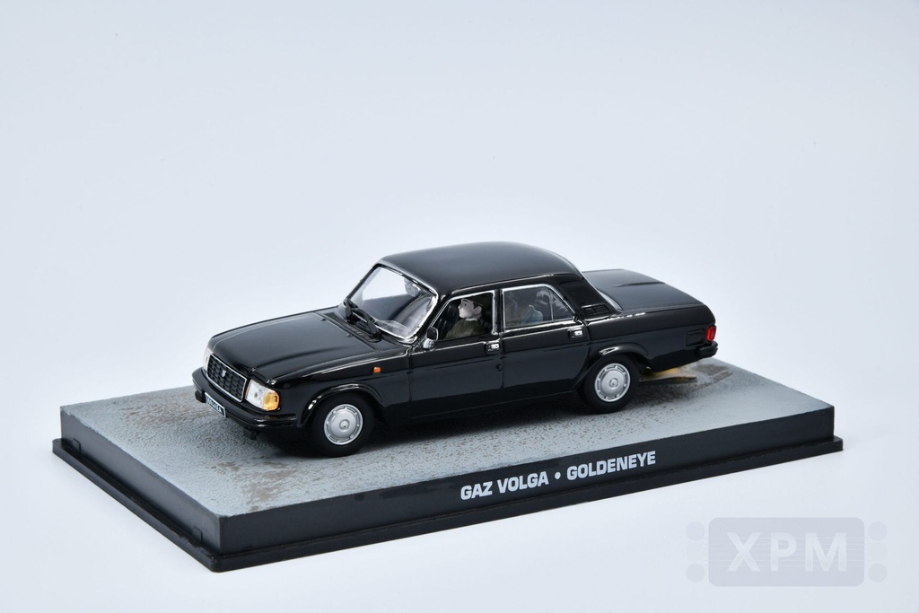 1:43 GAZ VOLGA - GOLDENEYE- JAMES BOND 007- 1995