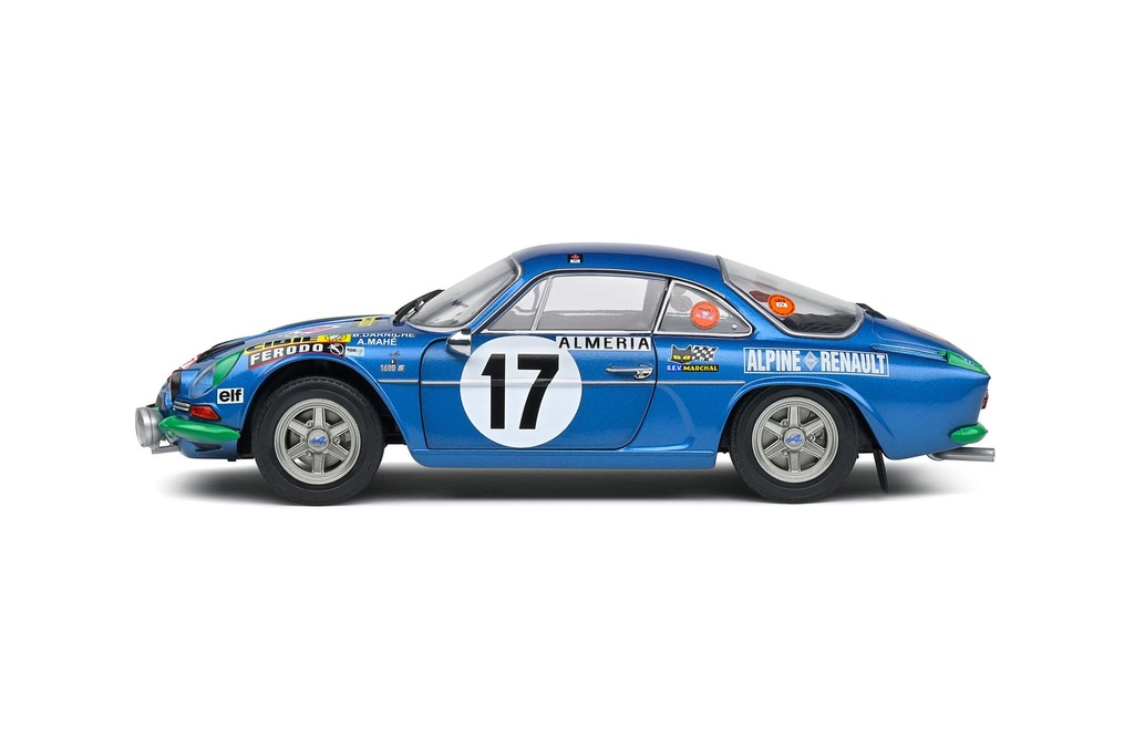 1:18 ALPINE A110 1600S RALLYE DE MONTECARLO #17 DARNICHE / MAHE - 1972