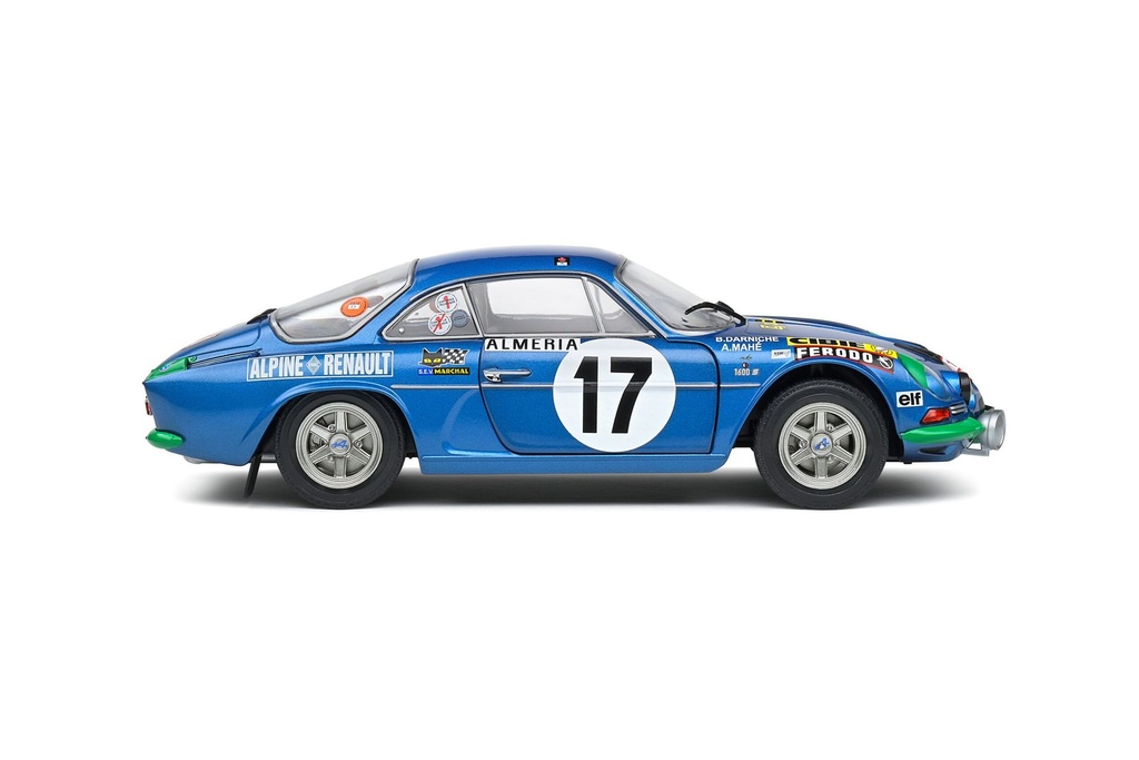 1:18 ALPINE A110 1600S RALLYE DE MONTECARLO #17 DARNICHE / MAHE - 1972