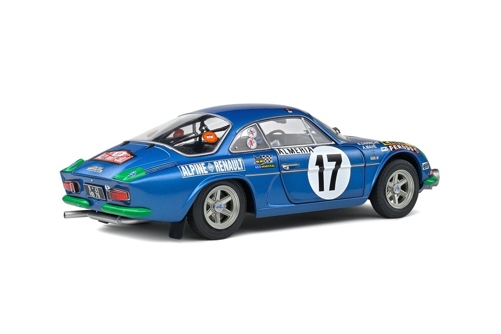 1:18 ALPINE A110 1600S RALLYE DE MONTECARLO #17 DARNICHE / MAHE - 1972