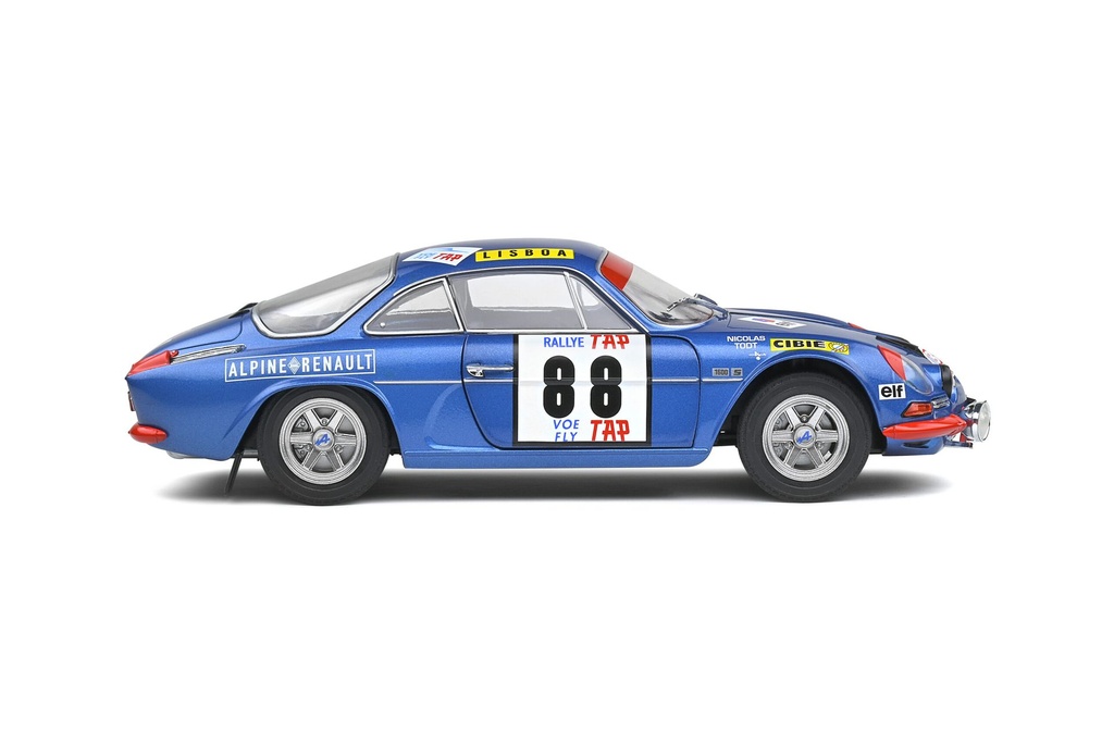 1:18 ALPINE A110 1600S RALLYE DU PORTUGAL  #88 J.P.NICOLAS / J.TODT - 1971