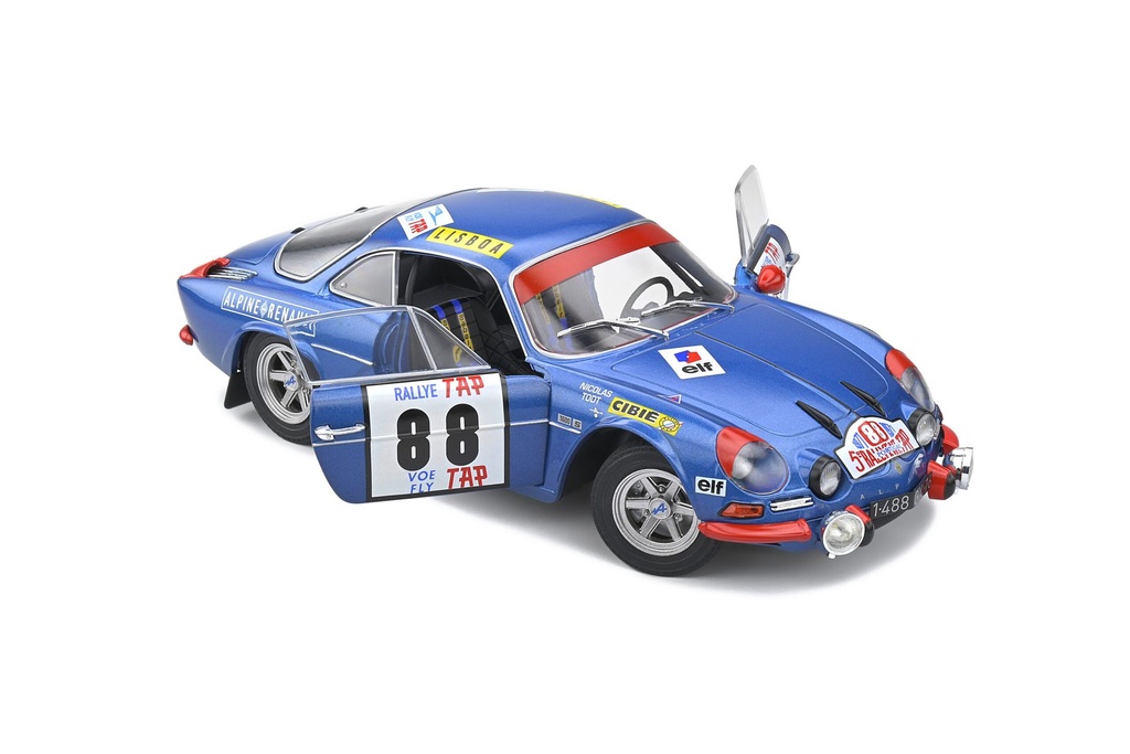 1:18 ALPINE A110 1600S RALLYE DU PORTUGAL  #88 J.P.NICOLAS / J.TODT - 1971