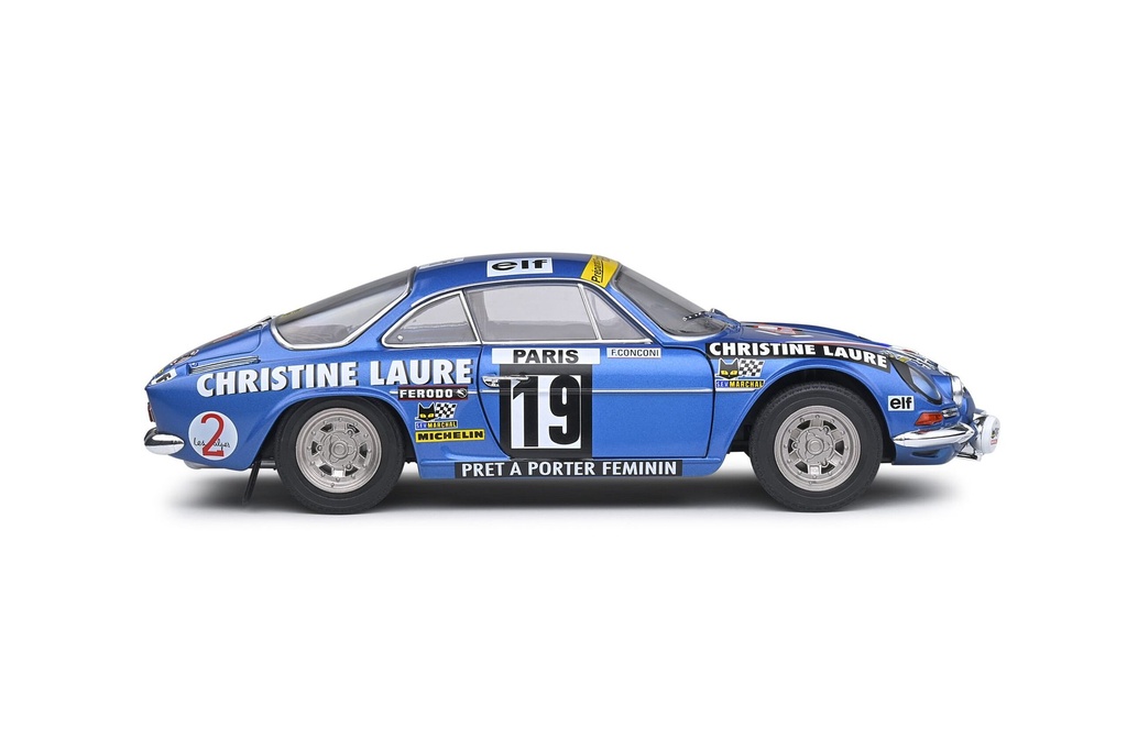 1:18 ALPINE A110 1600S RALLYE MONTECARLO - M. MOUTON / F. CONCONI - 1976