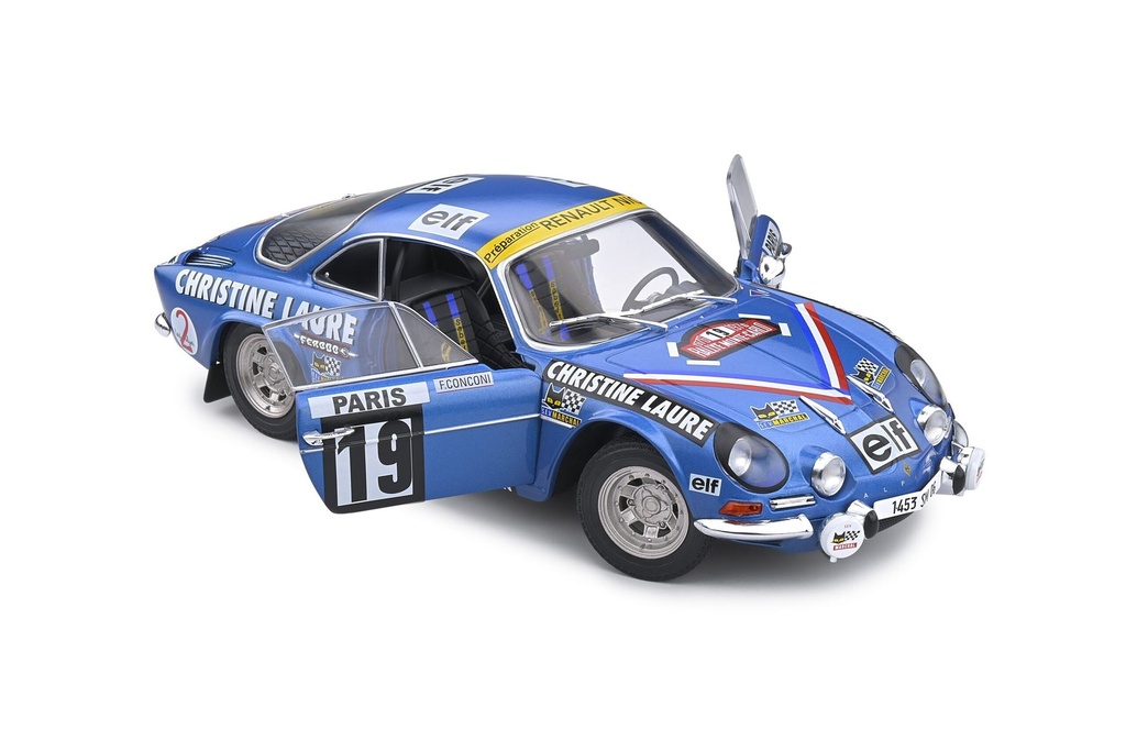 1:18 ALPINE A110 1600S RALLYE MONTECARLO - M. MOUTON / F. CONCONI - 1976