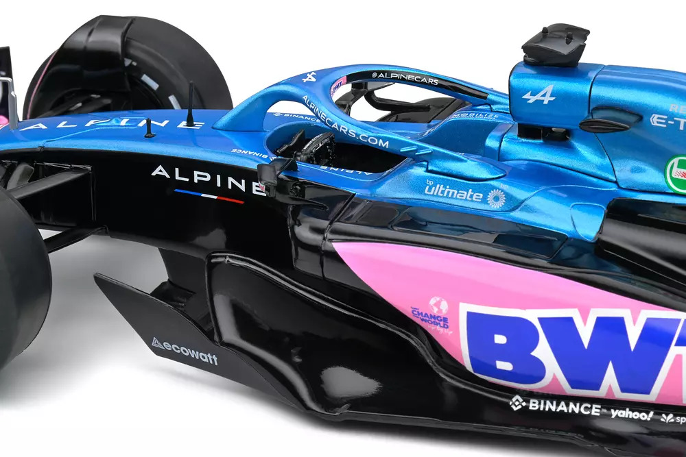 1:18 ALPINE A523 PRESENTACIÓN VERSIÓN "BLUE EDITION" – 2023