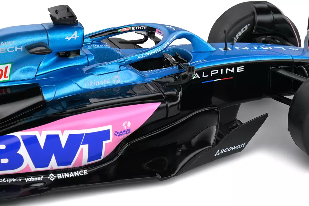 1:18 ALPINE A523 PRESENTACIÓN VERSIÓN "BLUE EDITION" – 2023