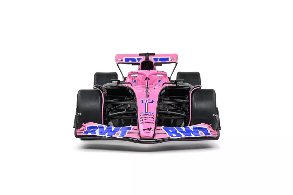 1:18 ALPINE A523 PRESENTACIÓN VERSIÓN "PINK EDITION" – 2023