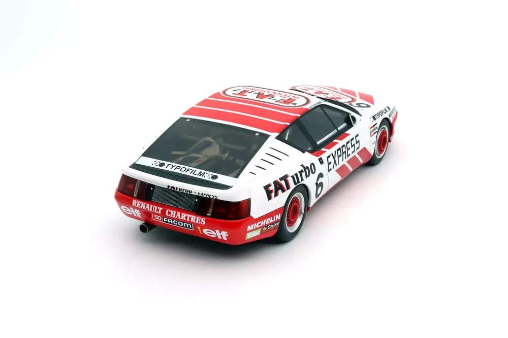 1:18 ALPINE GTA EUROPA CUP WHITE J. GOUHIER - 1987 EDICIÓN LIMITADA NUMERADA