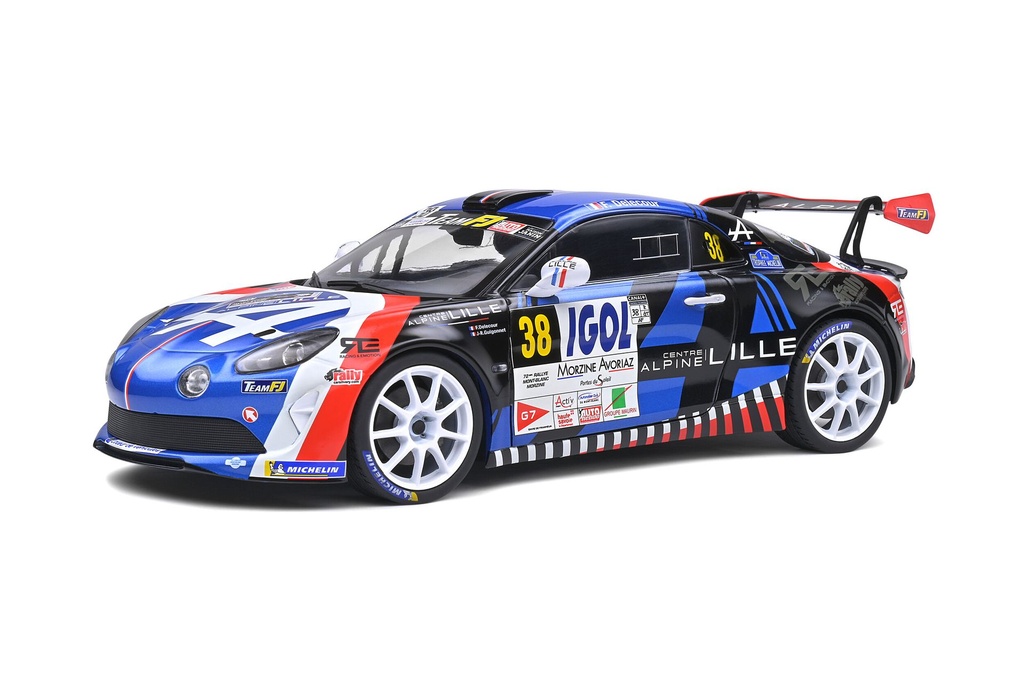 1:18 ALPINE A110 RALLY #11 F.DELECOUR - 2020 RALLYE DU MONT BLANC