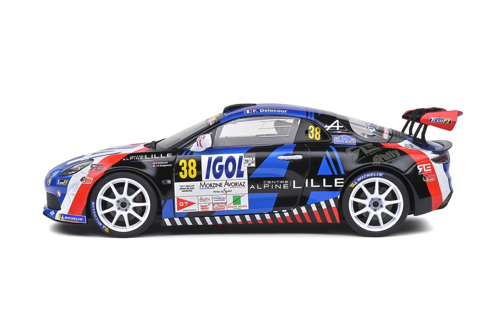 1:18 ALPINE A110 RALLY #11 F.DELECOUR - 2020 RALLYE DU MONT BLANC