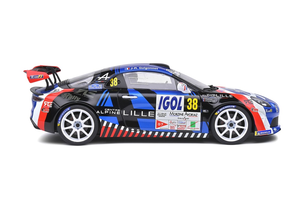 1:18 ALPINE A110 RALLY #11 F.DELECOUR - 2020 RALLYE DU MONT BLANC