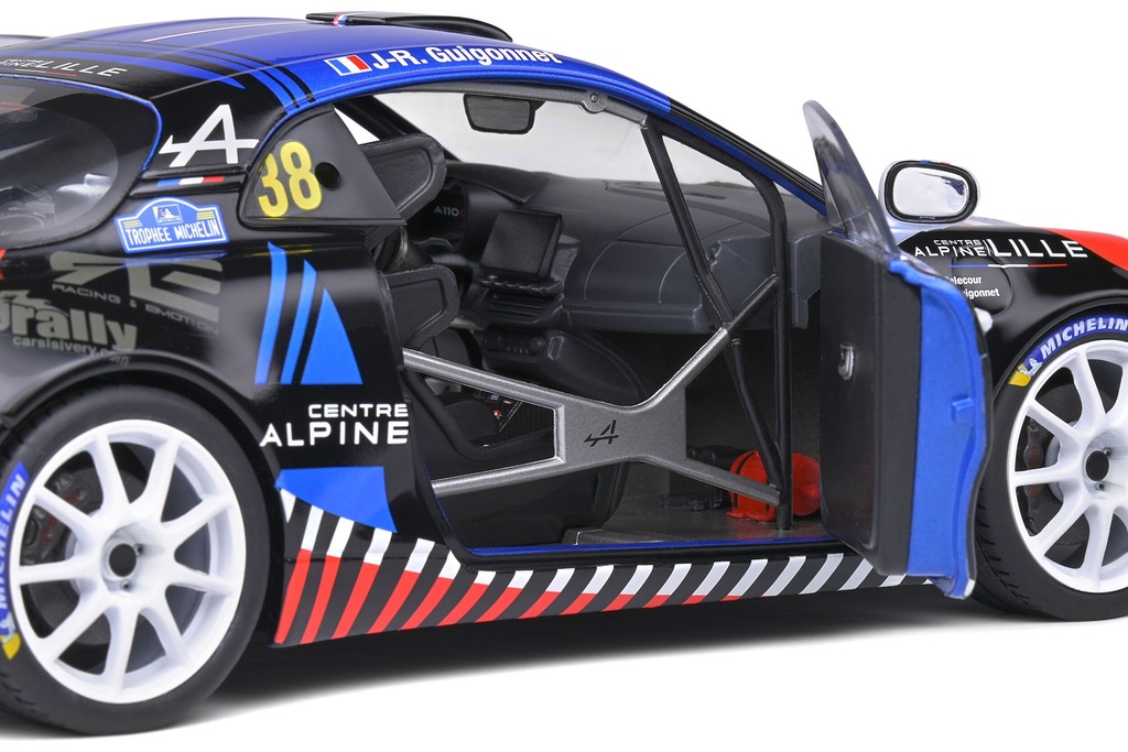 1:18 ALPINE A110 RALLY #11 F.DELECOUR - 2020 RALLYE DU MONT BLANC