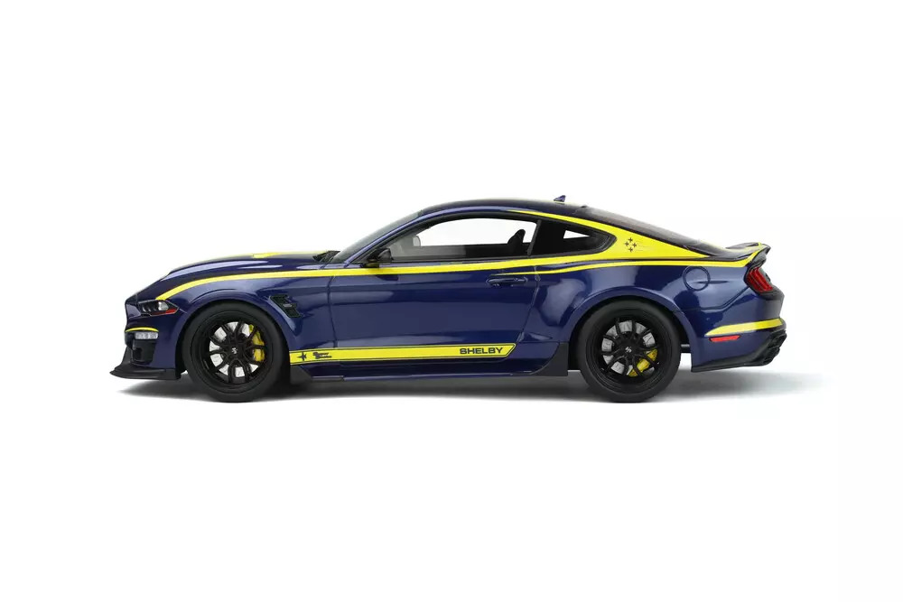 1:18 SHELBY MUSTANG SUPER SNAKE COUPE "BLUE HORNET"- 2021 EDICIÓN LIMITADA NUMERADA