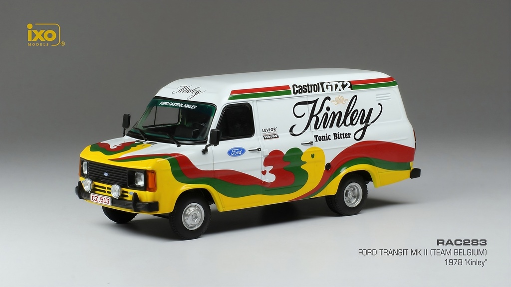 1:43 FORD TRANSIT MKII KINLEY TEAM BÉLGICA - 1978