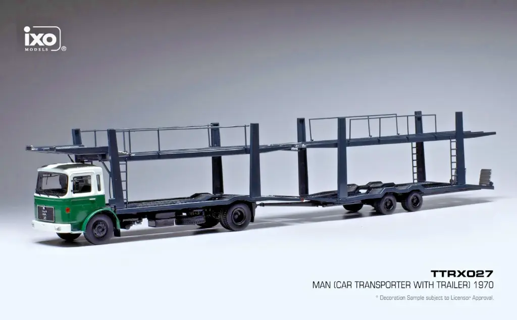 MAN F7 CAR TRANSPORTER TRAILER - 1970