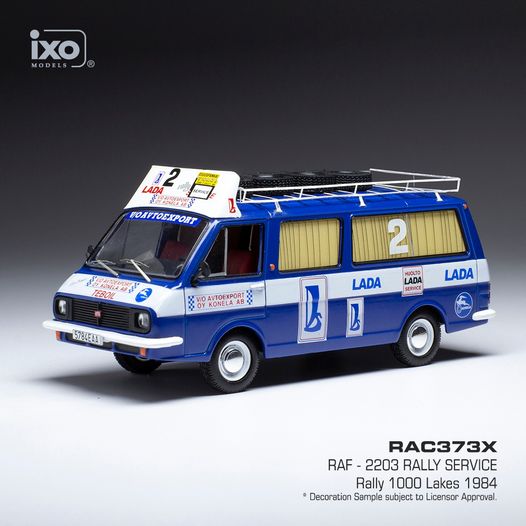1:43 RAF 2203 LATVIA RALLYE SERVICE USSR