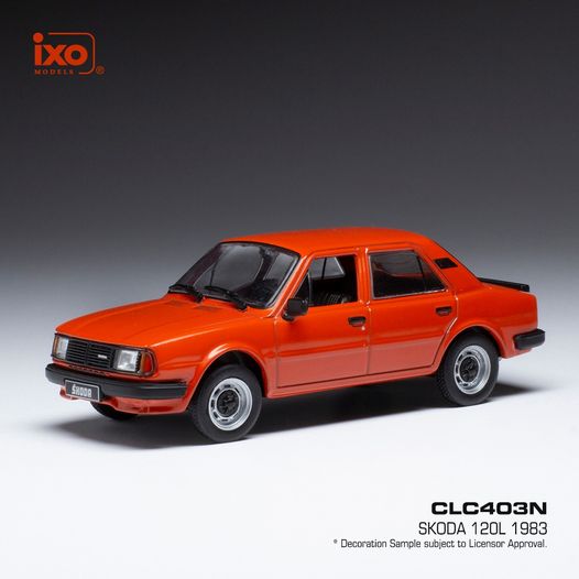 1:43 SKODA 120L - 1983