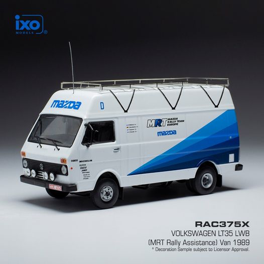 1:43 VOLKSWAGEN LT35 WB RALLYE ASSISTANCE EQUIPE MAZDA RALLYE EUROPE - 1989