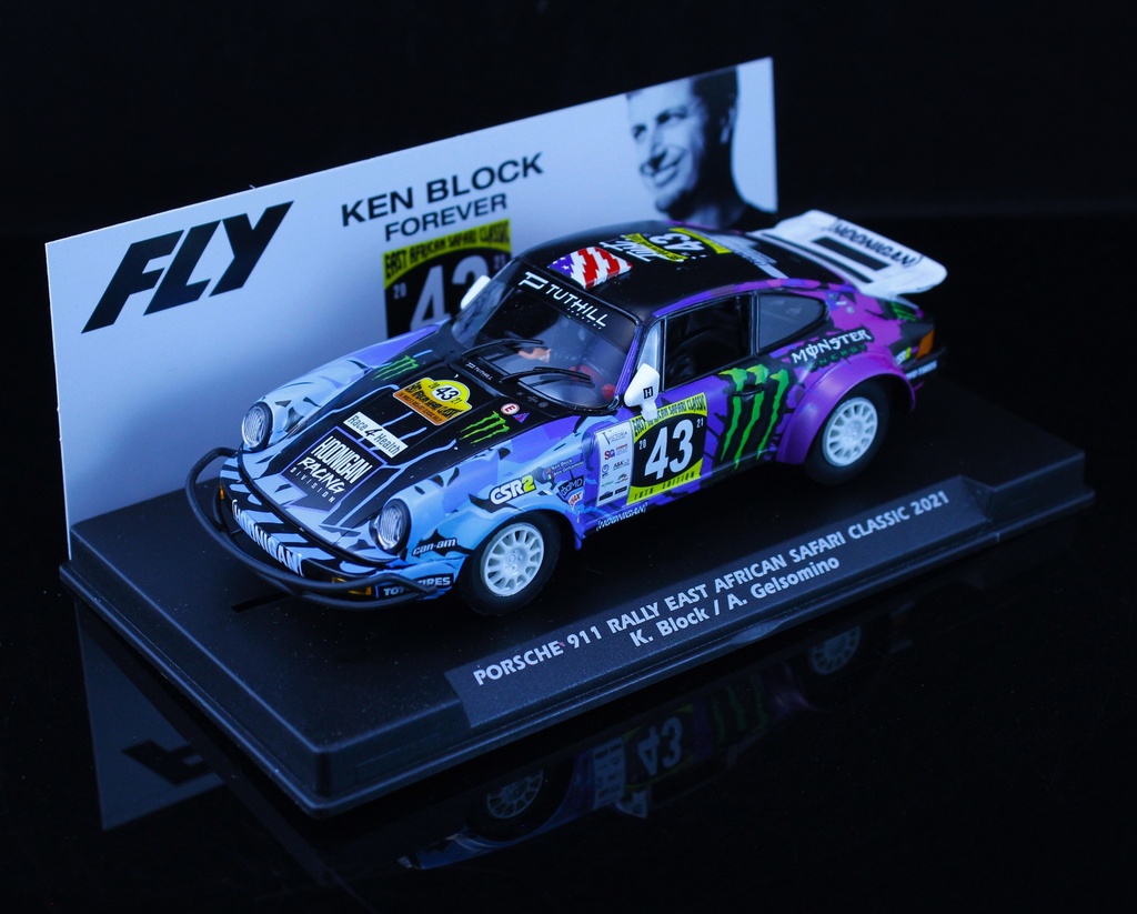 PORSCHE 911 #43 KEN BLOCK -  EAST AFRICAN SAFARI CLASSIC RALLY 2021  - FLY SLOT