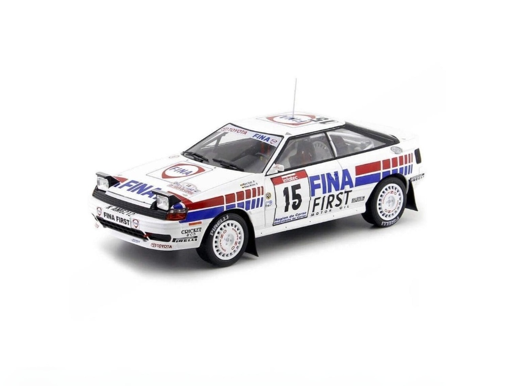 TOYOTA CELICA GT-FOUR ST165 FINA #15 M.DUEZ / K.WICHA - RALLY TOUR DE CORSE 1991 