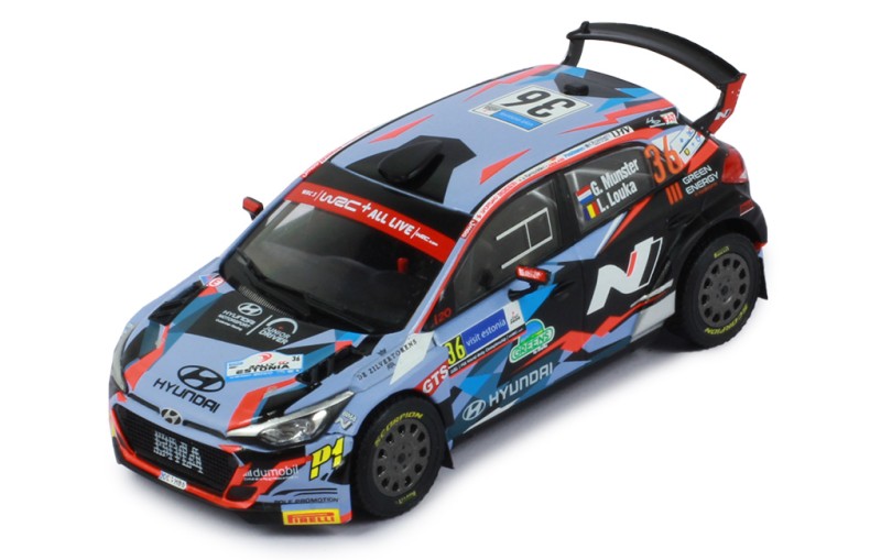1:43 HYUNDAI I20 R5 #36 G. MUNSTER / L. LOUKA - RALLY DE ESTONIA 2020 