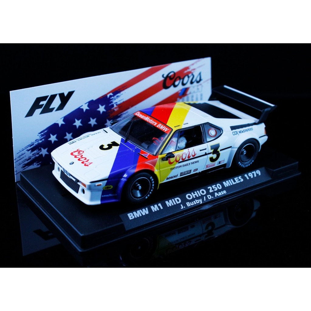 BMW M1 MID OHIO J.BUSBY / D.AASE - 1979 250 MILES - FLY SLOT