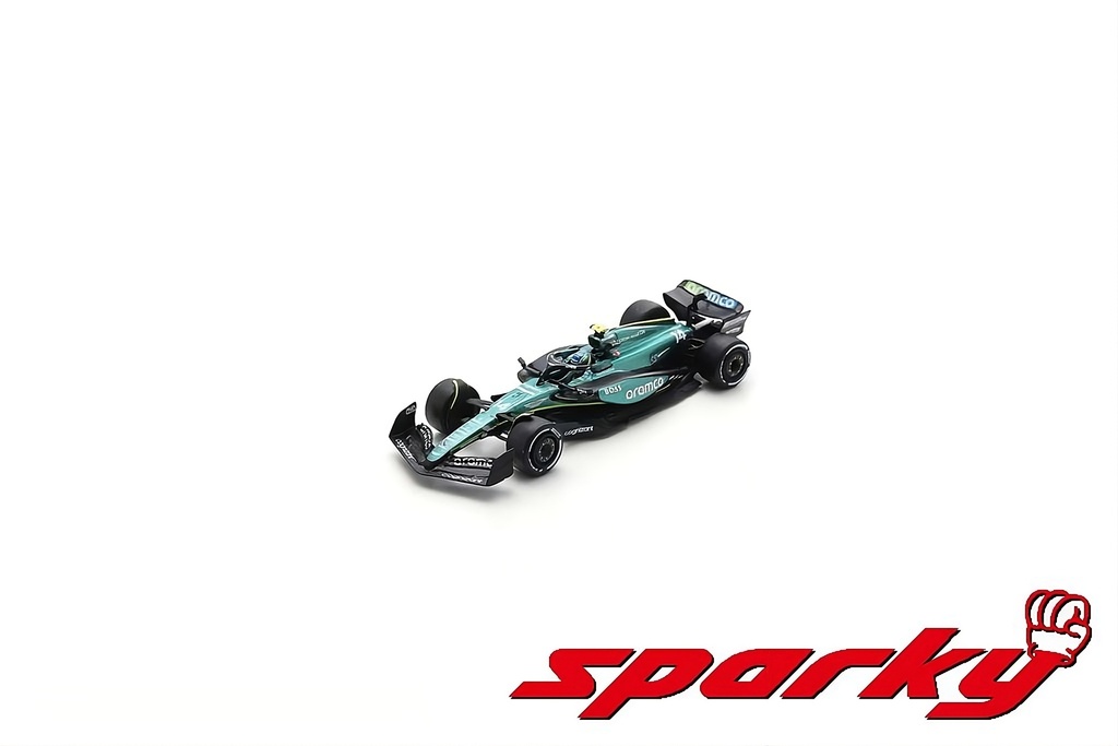 ASTON MARTIN F1 AMR24 "ARAMCO COGNIZANT" #14 FERNANDO ALONSO - SAUDI ARABIAN GP 2024 