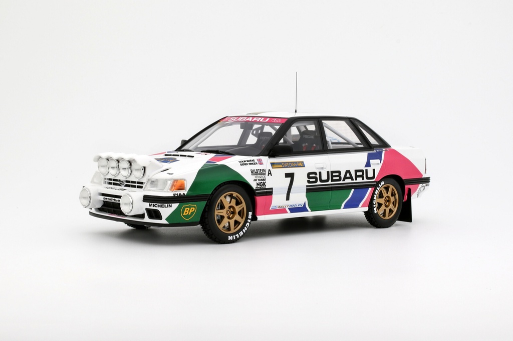 SUBARU LEGACY RS GR.A WHITE C. MCRAE SWEDEN RALLYE - 1992