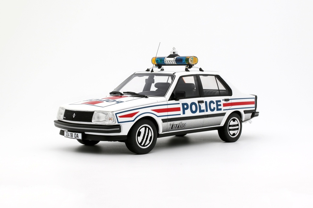 RENAULT 18 TURBO POLICE NATIONALE WHITE 1982
