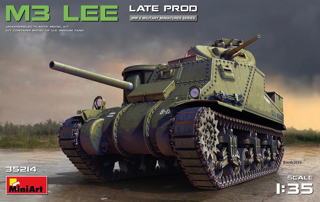 M3 LEE LATE PRODUCTION 1:35 -  MINIART 35214