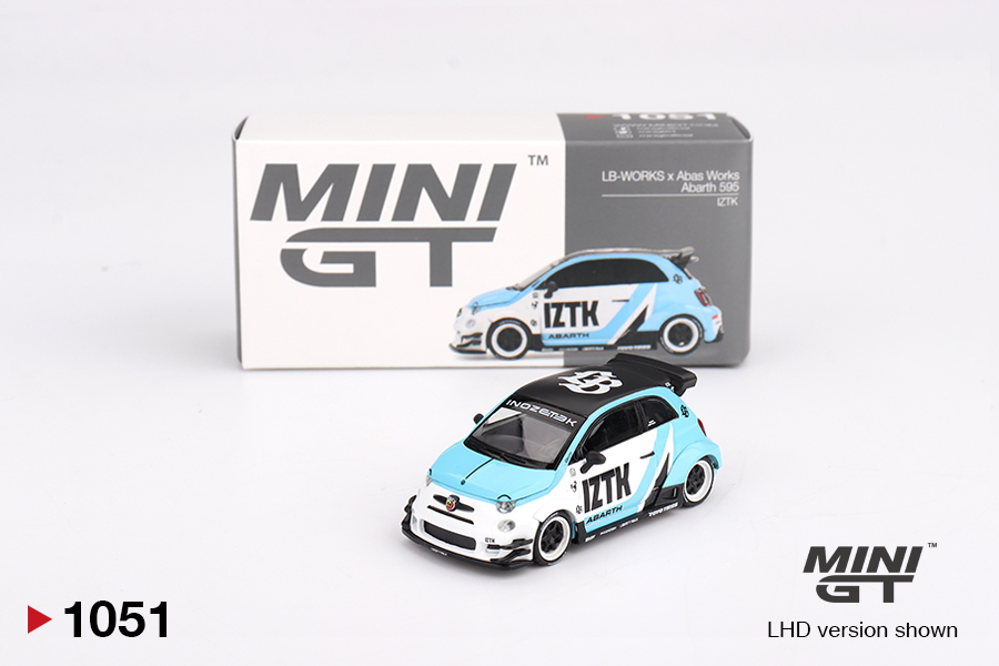 1:64 ABARTH 595 LB WORKS X ABAS IZTK - 2024