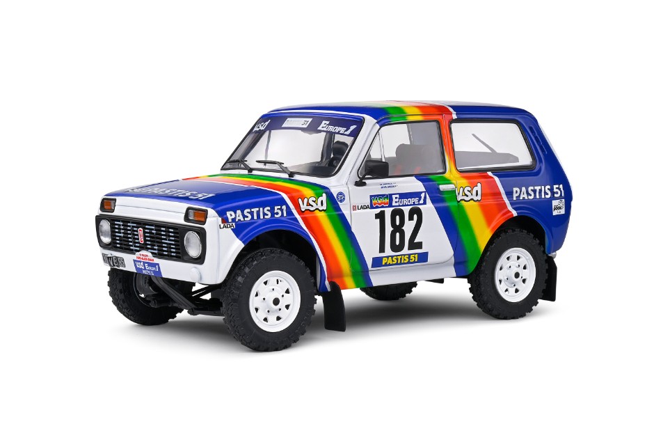 LADA NIVA #182 JABOUILLE / SARDOU - PARIS-DAKAR 1984									