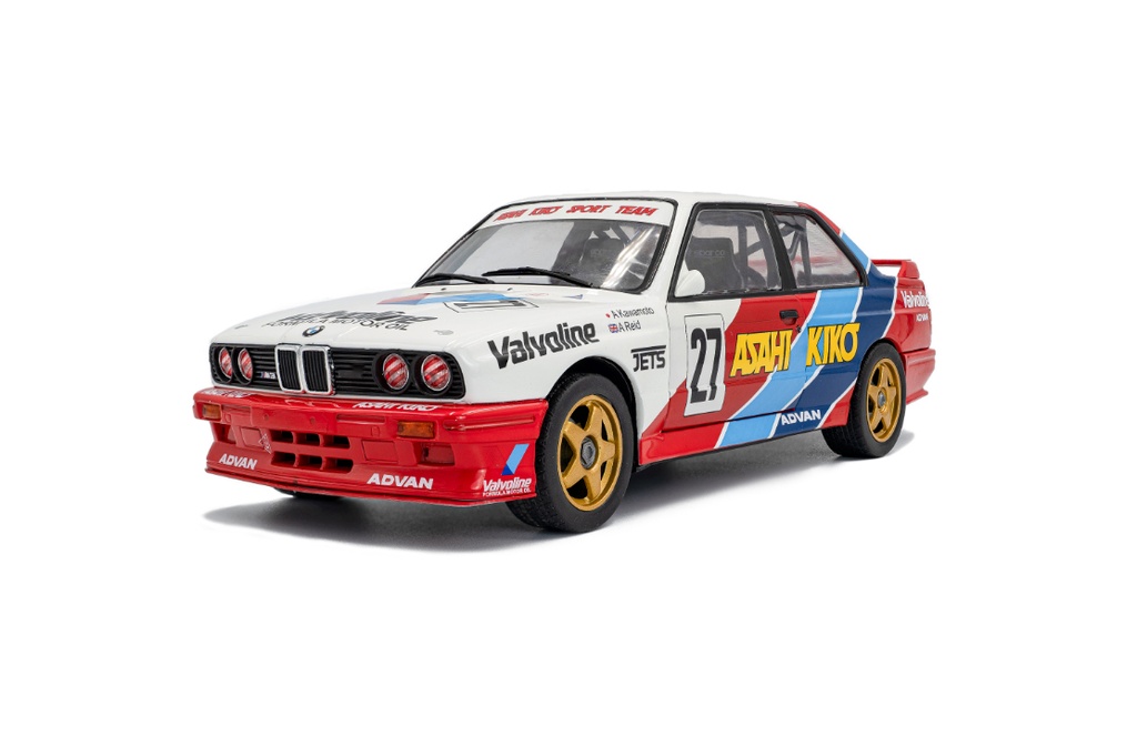 BMW E30 M3 WHITE #27 KAWAMOTO / REID - JTCC 1986