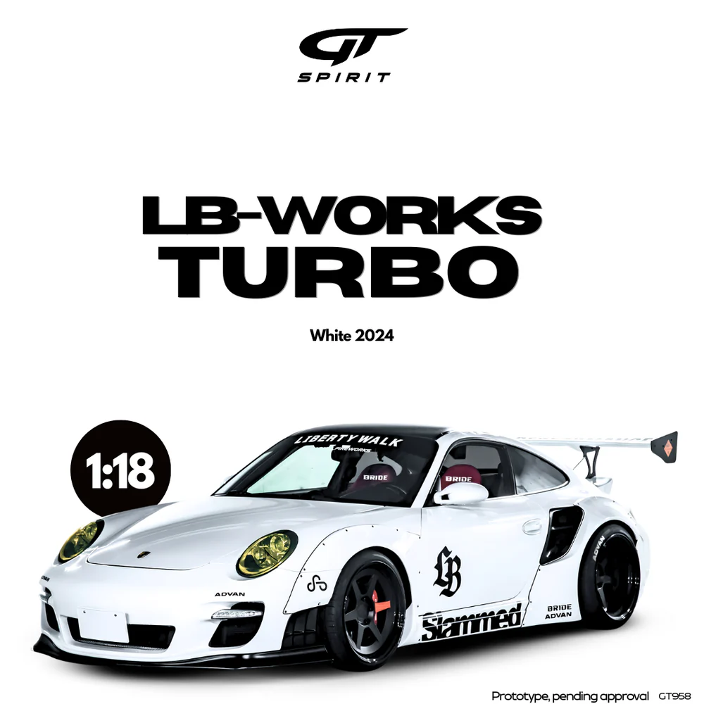 1:18 PORSCHE 911 (997) TURBO LB-WORKS 2024