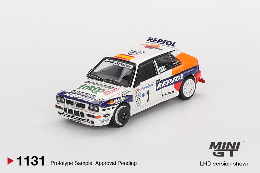 1:64 LANCIA DELTA INTEGRALE EVOLUZIONE #1 SAINZ / MOYA- RALLY MONTE CARLO 1993