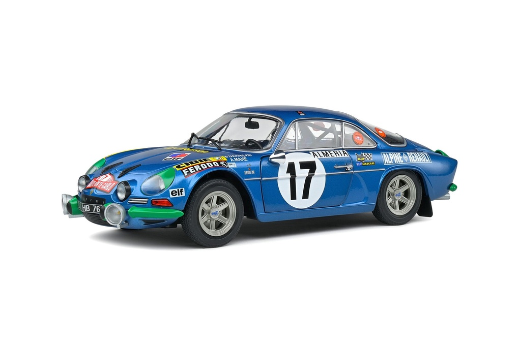 ALPINE A110 1600S RALLYE DE MONTECARLO #17 DARNICHE / MAHE - 1972