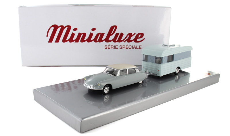1:43 CITROËN DS + CARAVANA DIGNE 
