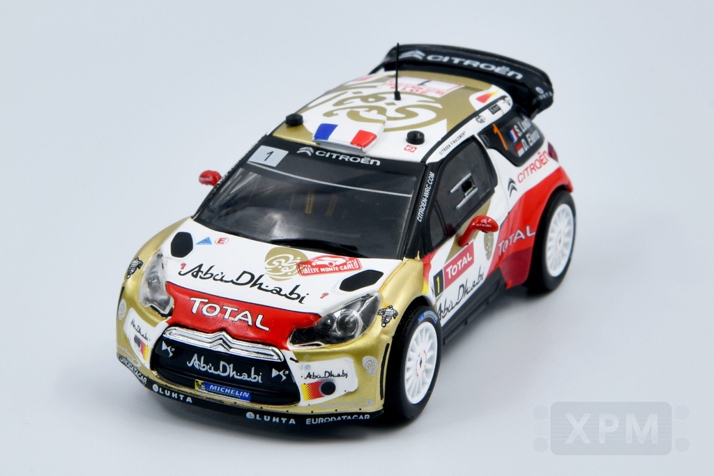 1:43 CITROËN DS3 RALLY MONTE-CARLO (S.LOEB-D.ELENA) - 2013