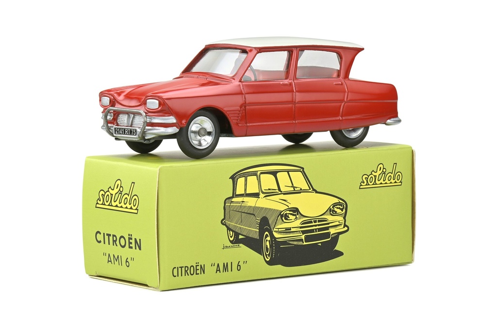 1:43 CITROËN AMI 6 BERLINE CLUB SOLIDO - 1961