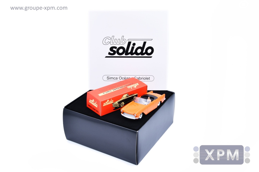 1:43 SIMCA OCEANE CABRIOLET CLUB SOLIDO - 1959